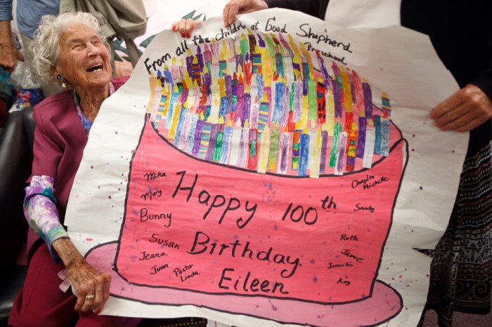 100th birthday ideas