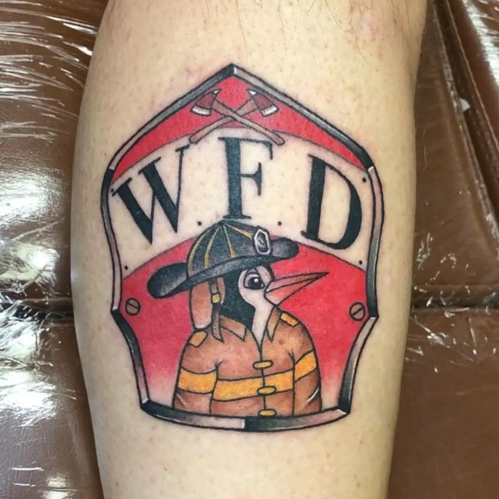 Firefighter tattoo ideas