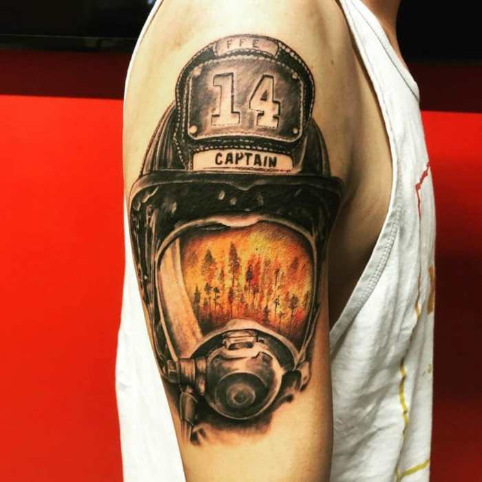 Firefighter tattoo ideas