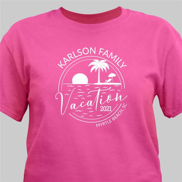 Family vacation t shirt ideas