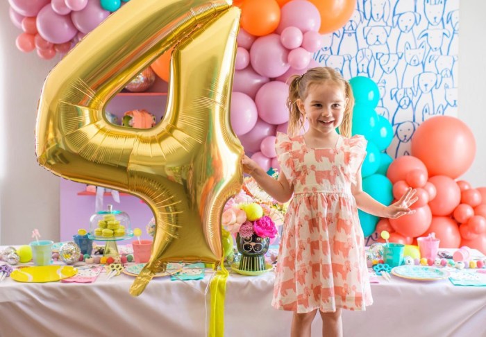 4 year old birthday party ideas