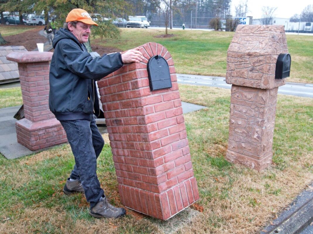 Brick mailbox ideas