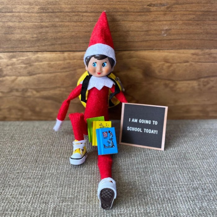 Elf on the shelf classroom ideas