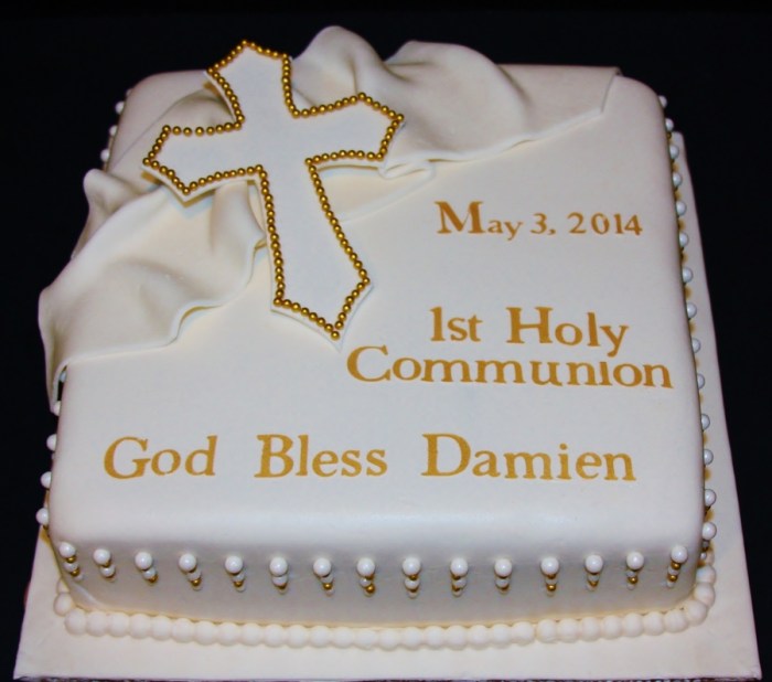 First communion cake ideas