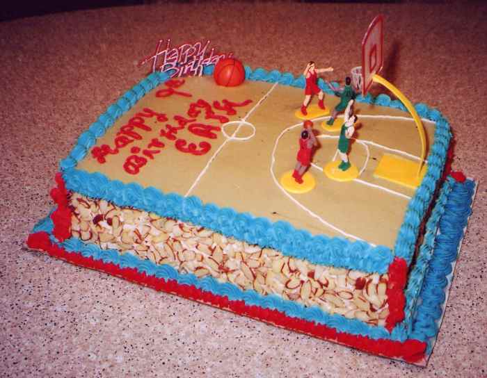 Cake ideas for basketball