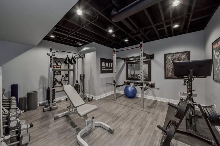 Basement gym ideas