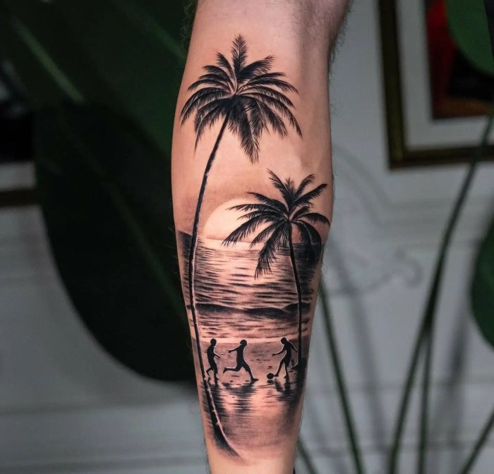 Beach tattoo ideas