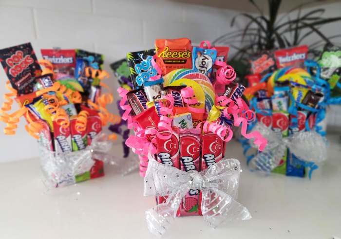 Candy bouquet ideas