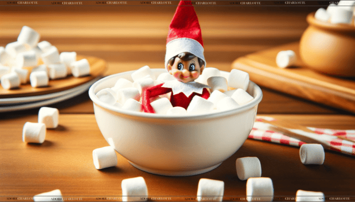 Elf on the shelf marshmallow ideas