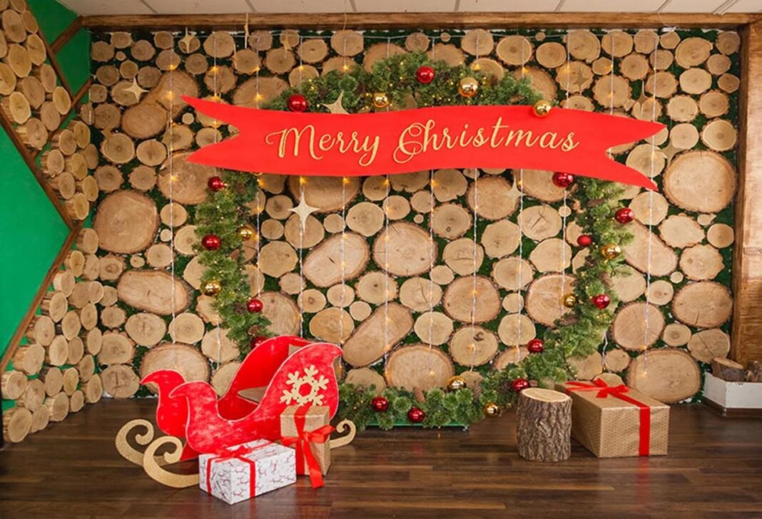 Backdrop ideas christmas