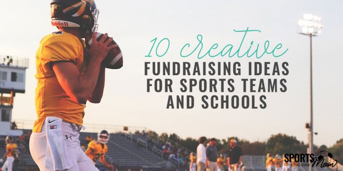 Fundraising ideas for sports teams