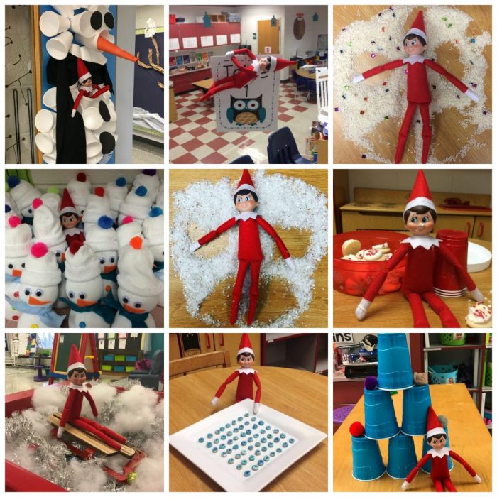 Elf on the shelf ideas for classroom