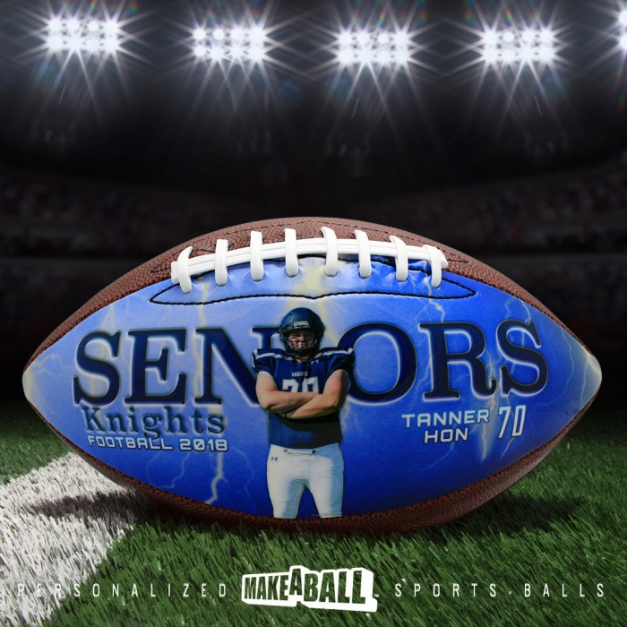 Football senior night gift ideas