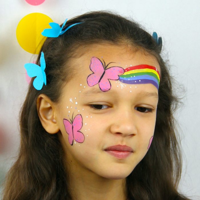 Easy face painting idea