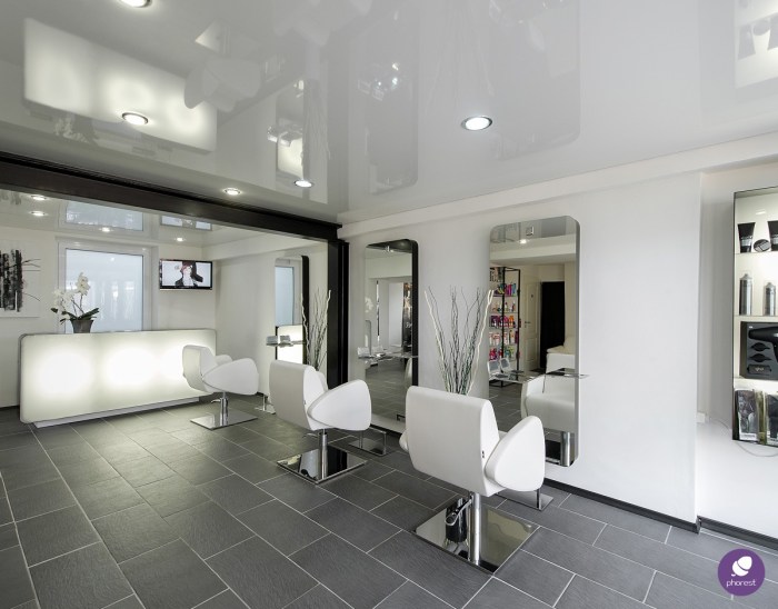 Beauty salon open house ideas