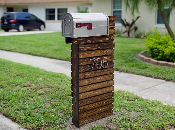 Brick letterbox ideas