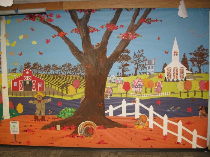 Fall ideas for a bulletin board