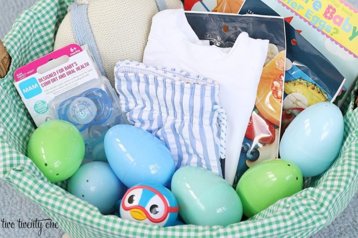 Easter basket ideas for 1 year old