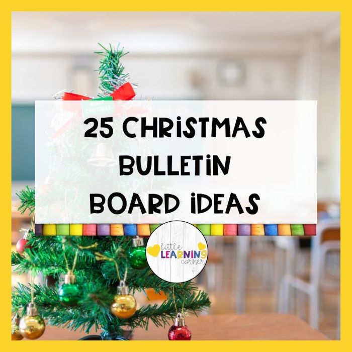 Christmas ideas bulletin boards