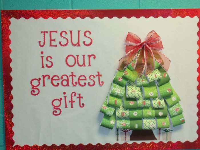 Christmas ideas bulletin boards