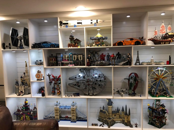 Display ideas for legos