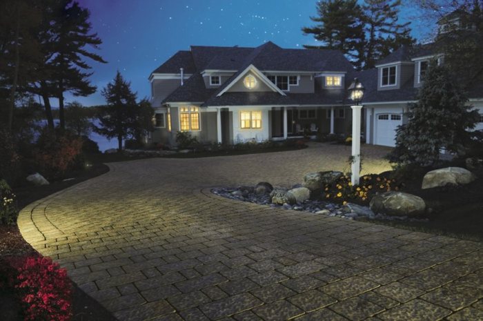 Driveway lighting ideas top landscaping designs share tweet