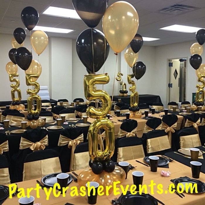 50th birthday party ideas man