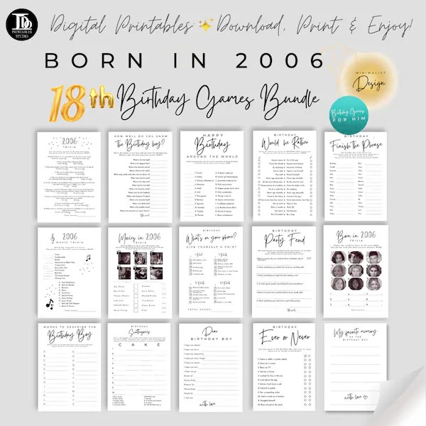 50th party games ideas