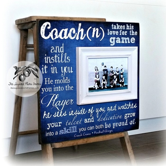 Coach present ideas