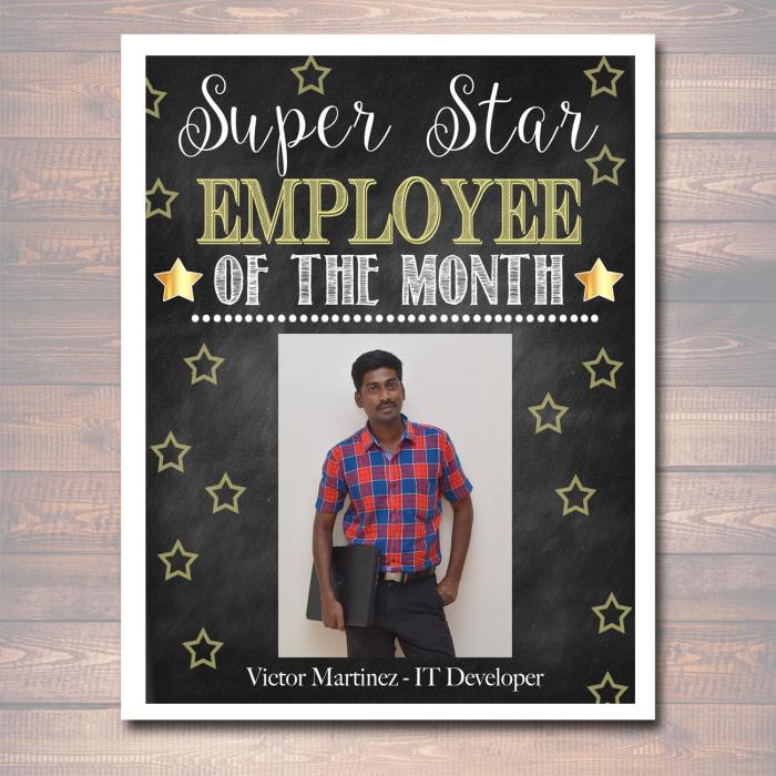 Employee of the month ideas