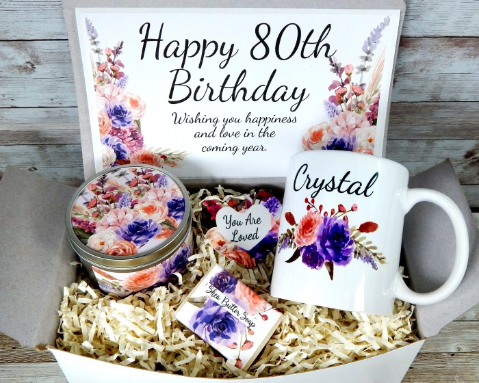 Birthday 80th gift ideas