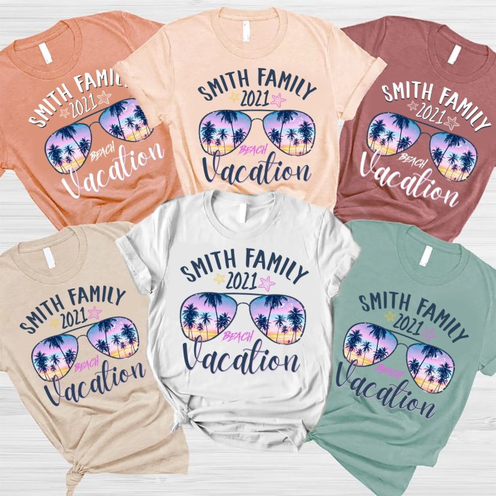 Family vacation t shirt ideas