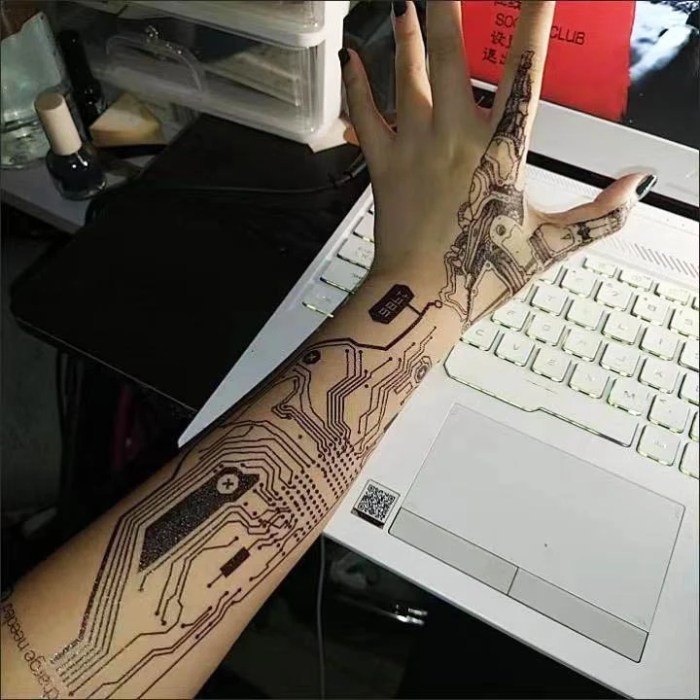 Cyberpunk tattoo ideas