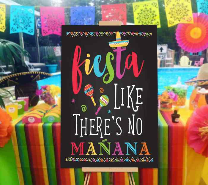 50th mexican party decoration ideas