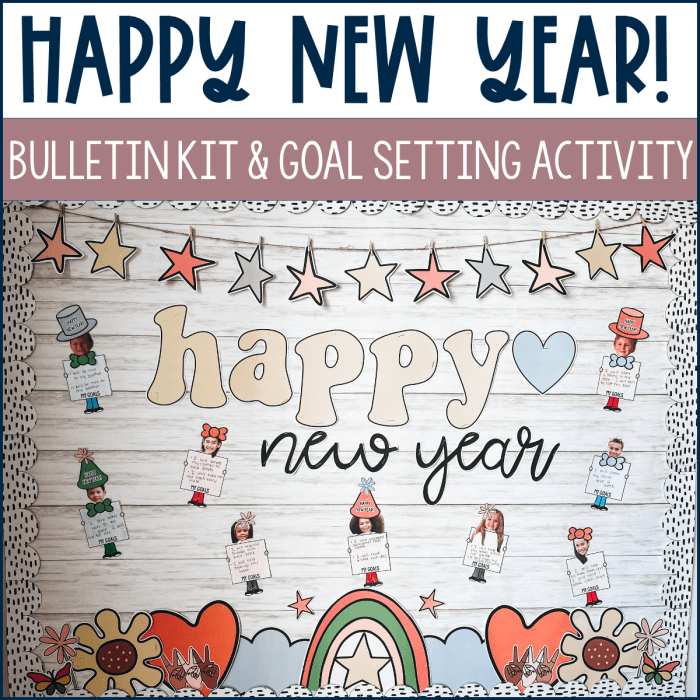 Bulletin board ideas for happy new year