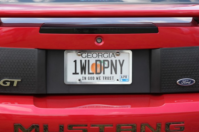 Custom car plates ideas