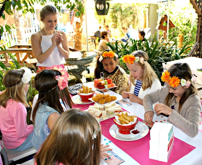 Children's tea party ideas