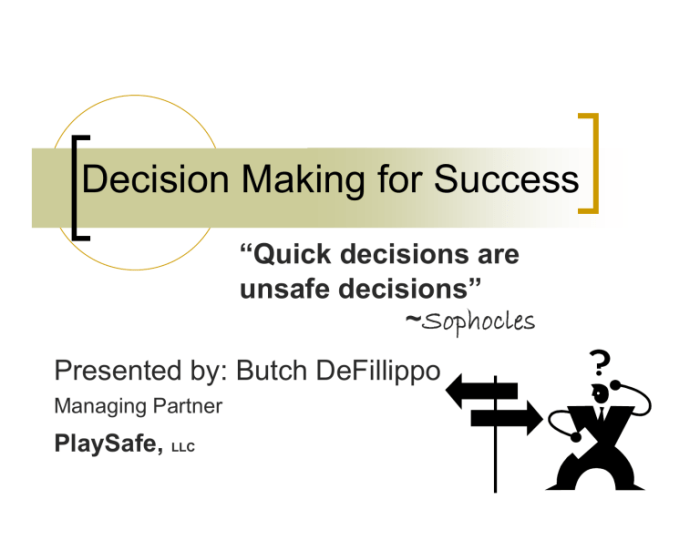 The importance of Decision Making in co-development software