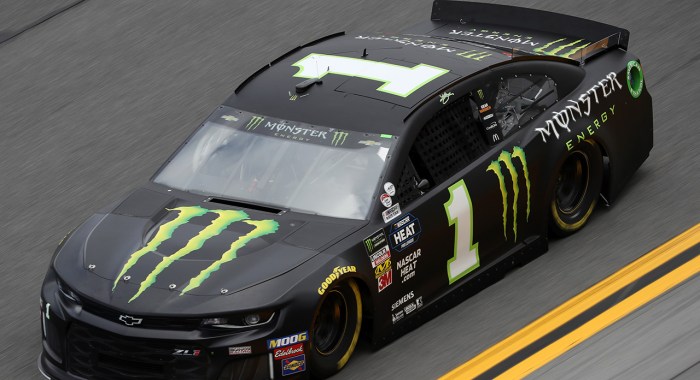 Nascar monster starting lineup