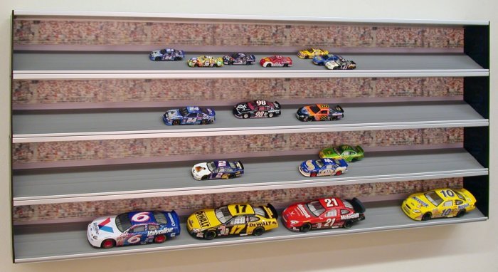 Nascar 9 car display case