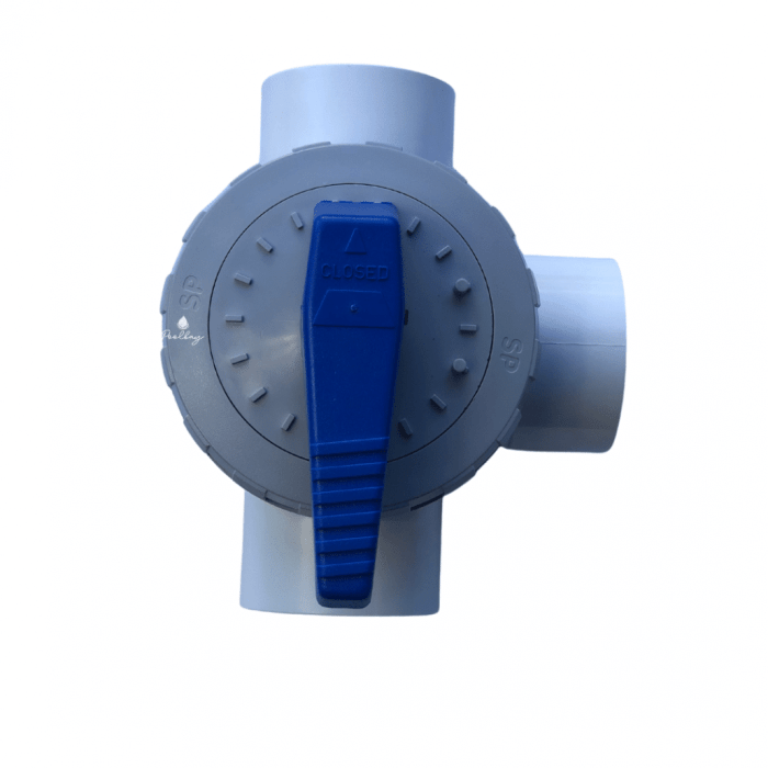 Valve diverter pentair port cpvc plumbing