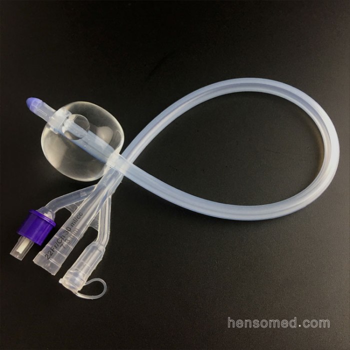 Three way catheter