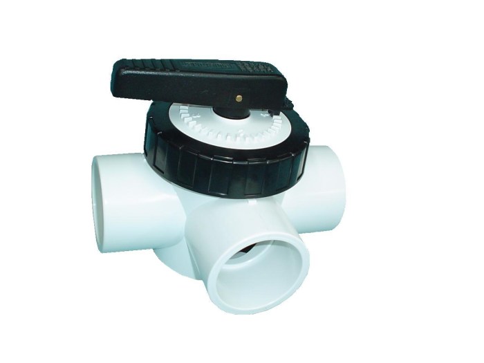 3 way valve pool vacuum