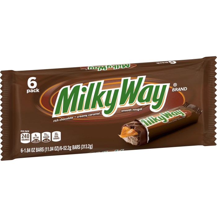 Milky way gaufrette