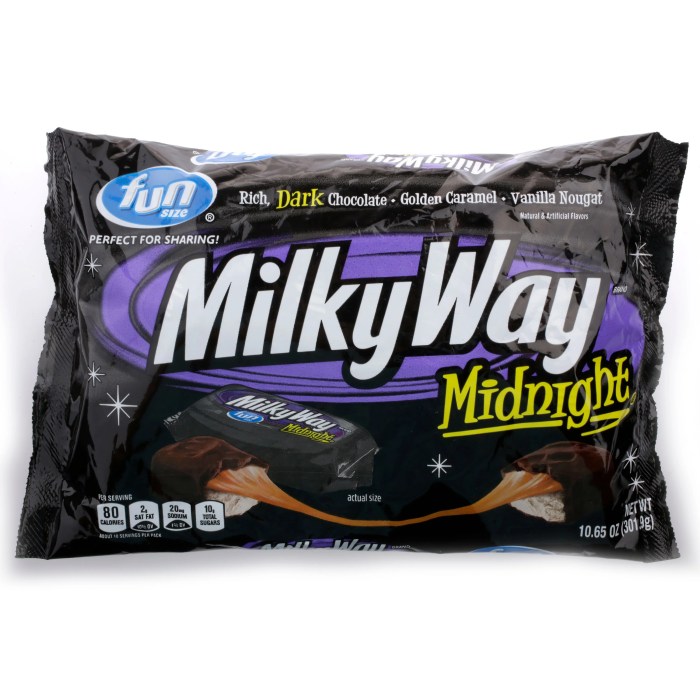 Milky way midnight mars dark candy bars chocolate ct