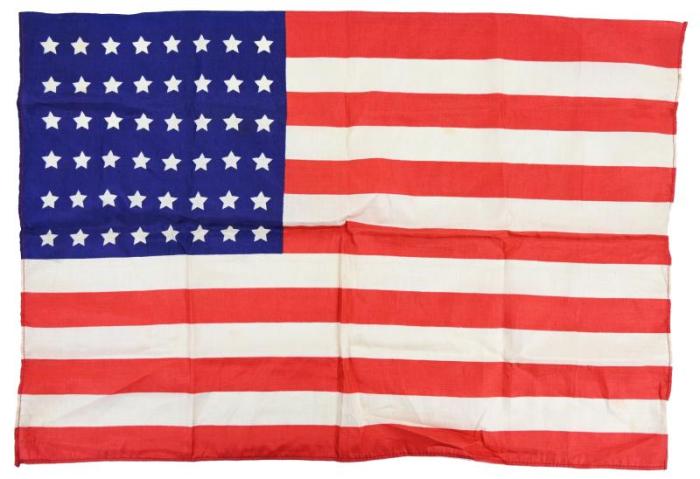 United states flag if the church was the government emphpasizing on National Anthem