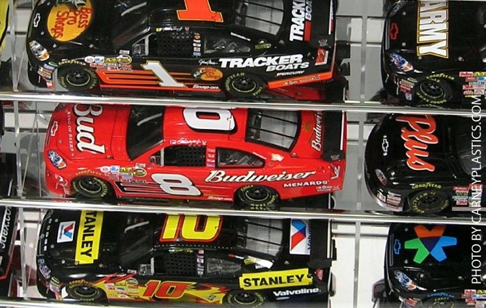 Nascar diecast model car display case 9 car