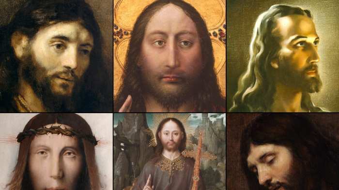 Why could people see jesus's face