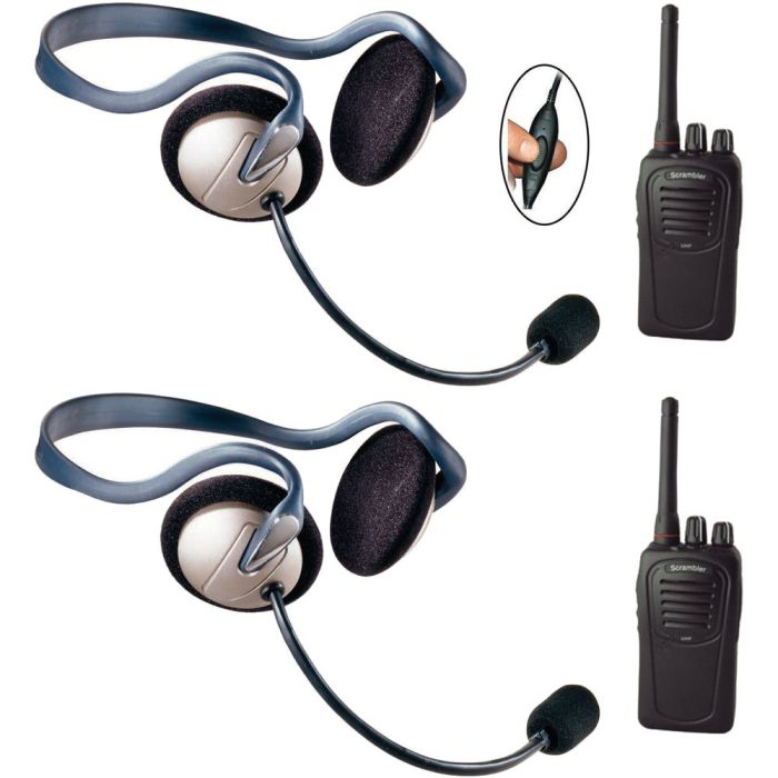 2 way radios and headsets