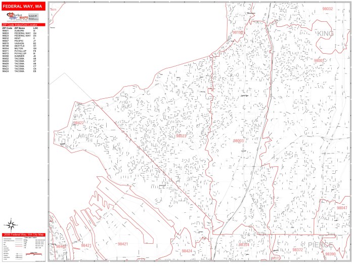 Zip code federal way